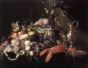 unknow artist Classical Still Life, Fruits on Table oil painting picture wholesale